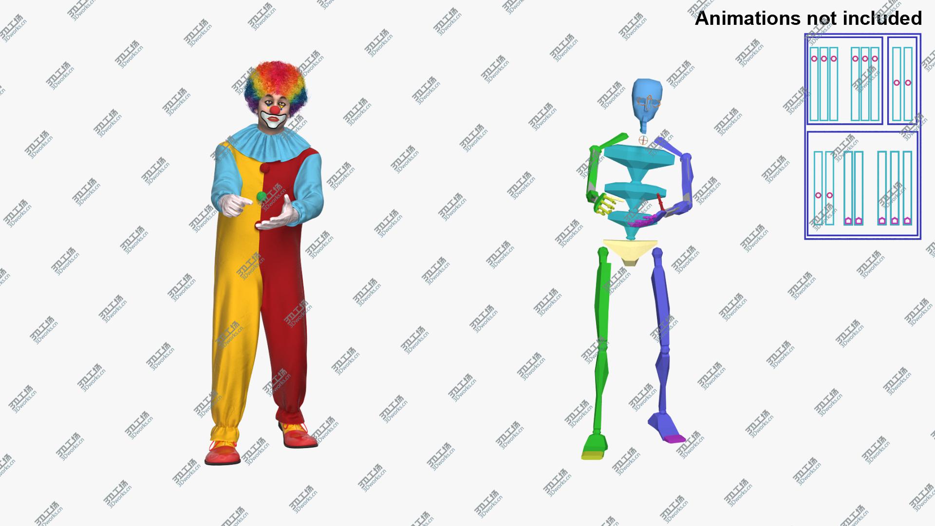 images/goods_img/202104093/Clown Suit Rigged Fur 3D model/4.jpg